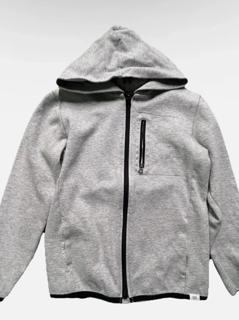 Boys Gap Winter Tops Full Zip Hoodie Crewneck Collard Sweater Size Large (10)